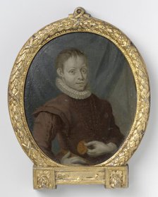 Hugo de Groot when young, 1710-1719.  Creator: Arnoud van Halen.