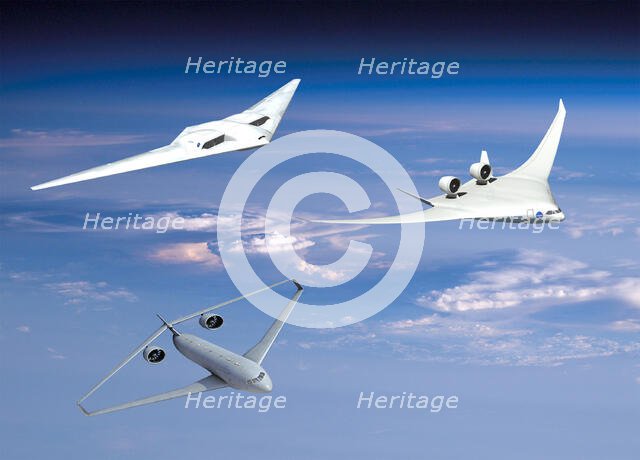 Research into greener aircraft, 2011.  Creator: NASA.