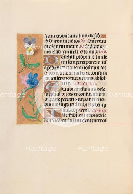 Hours of Queen Isabella the Catholic, Queen of Spain: Fol. 216v, c. 1500. Creator: Master of the First Prayerbook of Maximillian (Flemish, c. 1444-1519); Associates, and.