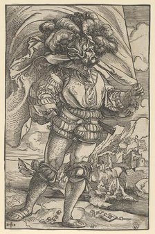 The Standard Bearer, ca. 1515. Creator: Hans Schäufelein the Elder.