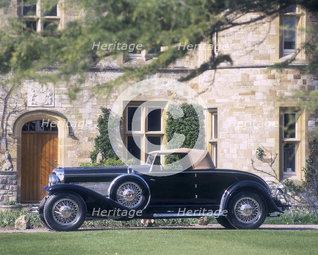 1933 Duesenberg SJ. Artist: Unknown