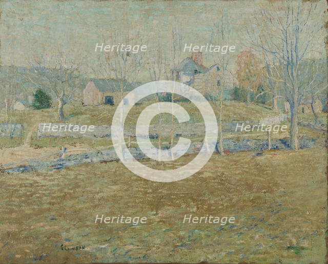 An Abandoned Farm, ca. 1908. Creator: Ernest Lawson.