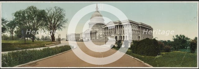 The Capitol, Washington, D.C., c1898. Creator: William H. Jackson.
