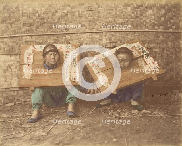 Prisoniers, 1870s. Creator: Unknown.