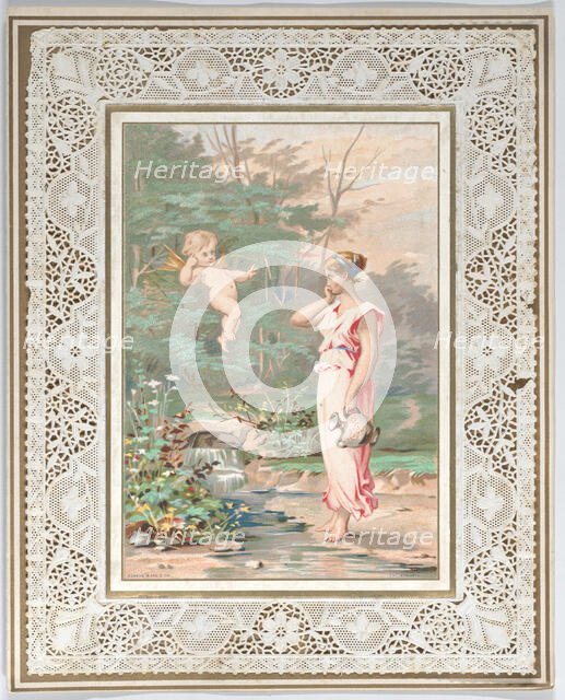 Valentine, before 1880. Creator: Anon.