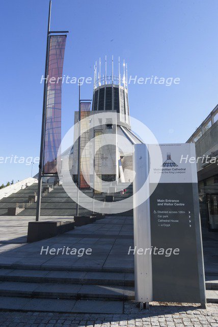UK, Liverpool, Metropolitan Cathedral, 2009. Creator: Ethel Davies.