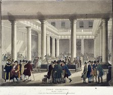 Corn Exchange, London, 1808. Artist: Augustus Charles Pugin