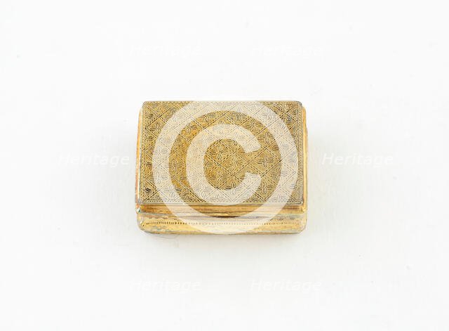 Vinaigrette, London, c. 1833/34. Creator: Unknown.