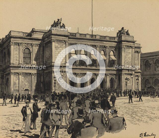 Borsenzeit, 1893. Creator: Fritz Stoltenberg.