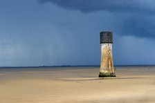 Low Lighthouse, Spurn Point, East Riding of Yorkshire, 2011. Artist: Peter Williams.