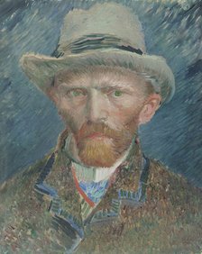 Self-Portrait. Artist: Gogh, Vincent, van (1853-1890)