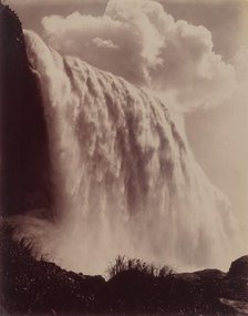 Niagara Falls, c. 1880. Creator: Charles Bierstadt.