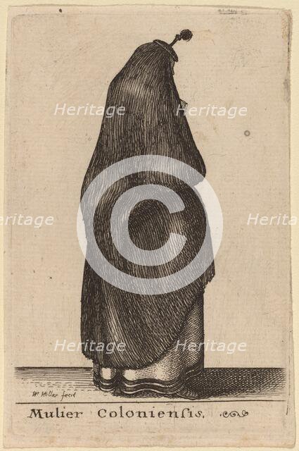 Mulier Coloniensis. Creator: Wenceslaus Hollar.