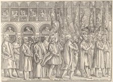 Procession of the Doge in Venice, 1556-61. Creator: Matteo Pagano.