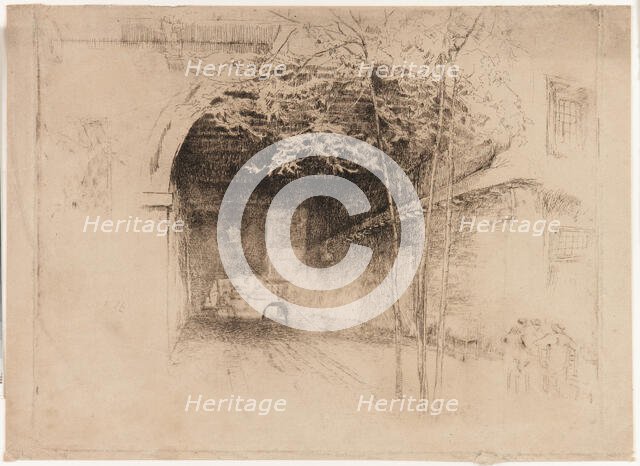 Traghetto, 1879-1880. Creator: James Abbott McNeill Whistler.