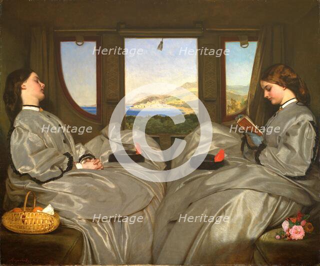 The Travelling Companions, 1862.  Creator: Augustus Leopold Egg.