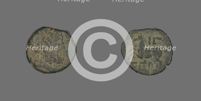 Coin Depicting the God Zeus, about 58 BCE. Creator: Unknown.