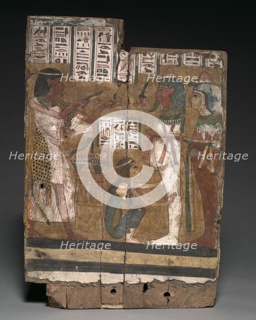 Side Panel from the Coffin of Amenemope, c. 976-889 BC. Creator: Unknown.