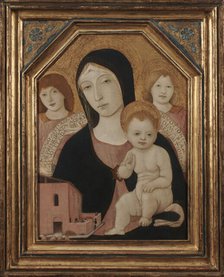 Virgin And Child With Two Angels, c1480.  Creator: Matteo di Giovanni.