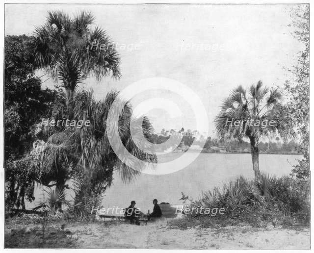 Indian River, Florida, late 19th century. Artist: John L Stoddard