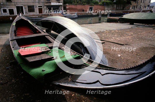 Gondola Boat Shop, Venice. Creator: Tom Artin.