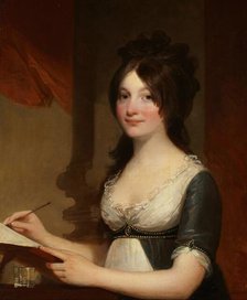 Portrait of a Young Woman, about 1802-1804. Creator: Gilbert Stuart.