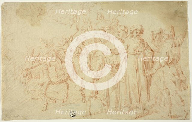 Joseph and His Brothers in Egypt, n.d. Creator: Pieter Lastman.