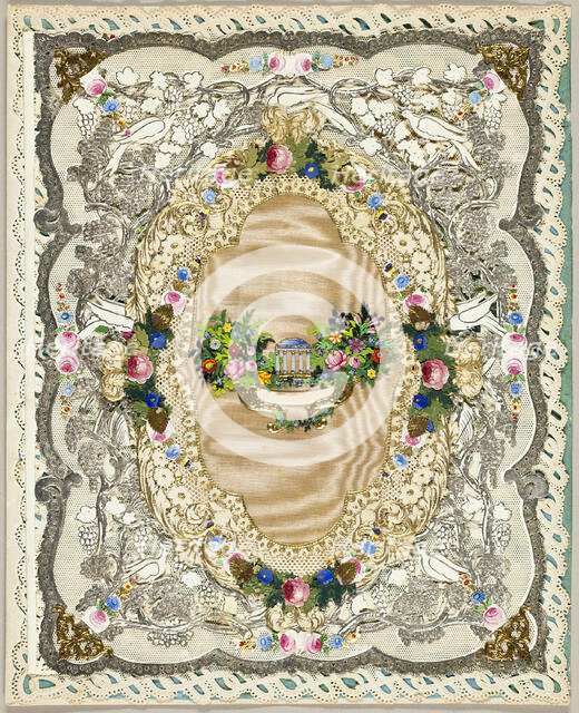 Yours Forever (valentine), 1850s. Creator: Joseph Mansell.