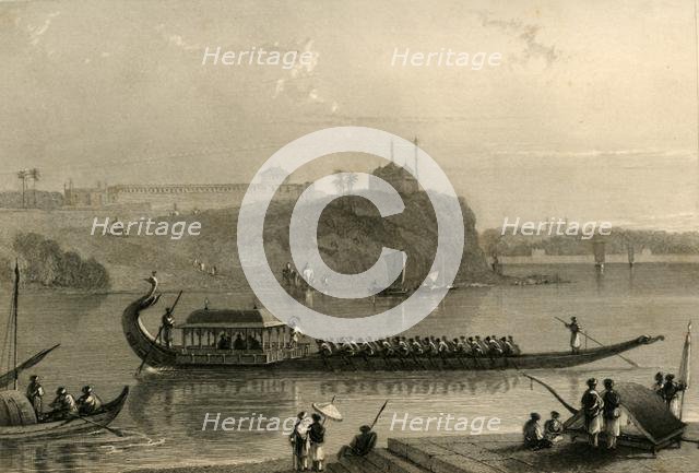 'The Moar-punkee, Lucnon', 1835. Creator: William Daniell.