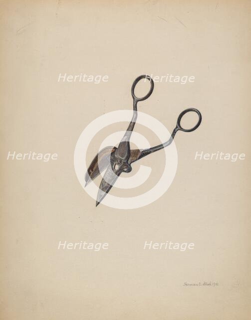 Wick Trimmer, 1941. Creator: Herman O. Stroh.