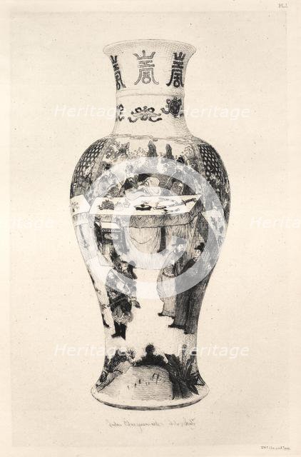 History of the Ceramic Art: A Descriptive and Philosophical Study of the Pottery...(Plate II), 1877. Creator: Jules Jacquemart (French, 1837-1880).