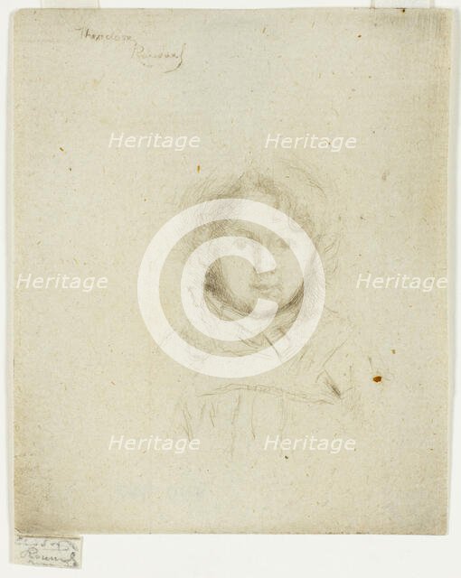 Little Paul (February 6th, 1889), 1889. Creator: Theodore Roussel.