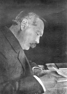 Sir Arthur Conan Doyle, Scottish author, 1912.Artist: Emil Otto Hoppe