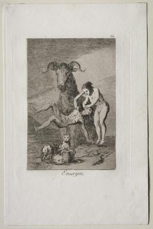 Caprichos: Trials. Creator: Francisco de Goya (Spanish, 1746-1828).