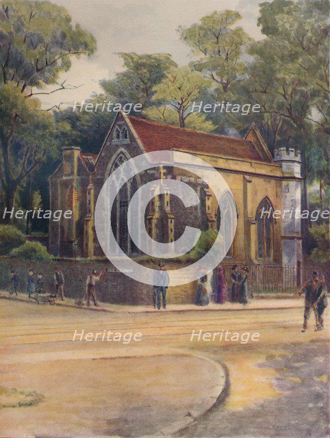 'Lovekyn's Chapel, Kingston', c1905, (1914). Artist: James S Ogilvy.
