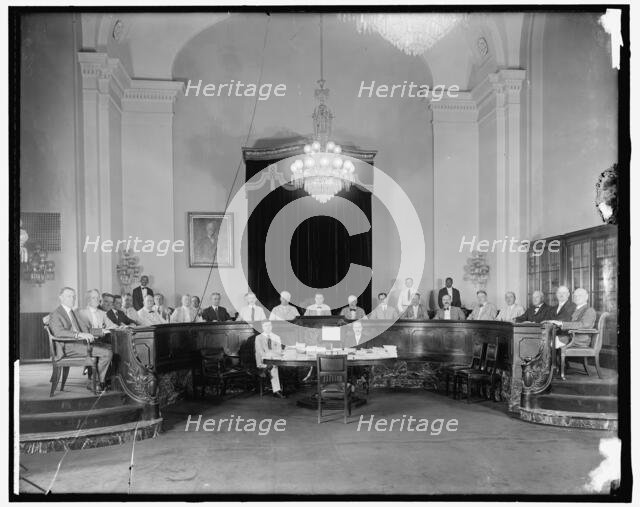 Ways and Means Committee, between 1910 and 1920. Creator: Harris & Ewing.