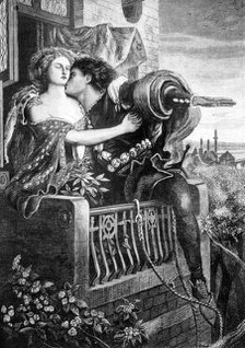 Scene from Shakespeare's Romeo and Juliet, c1860s. Artist: Ford Madox Brown