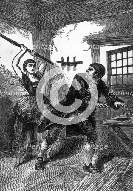 Minnie Grey and Sweeney Todd, c1880. Creator: Unknown.