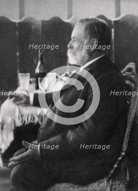 Etienne-Jules Marey, French physiologist and pioneer of cinematography, 1901. Artist: Unknown