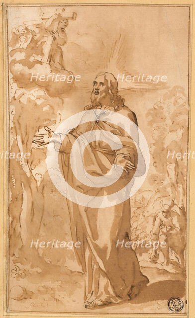 Christ in the Wilderness, n.d. Creators: Juan del Castillo, Bartolomé Esteban Murillo.