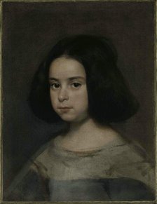 Portrait of a girl, ca 1639-1641. Creator: Velàzquez, Diego (1599-1660).