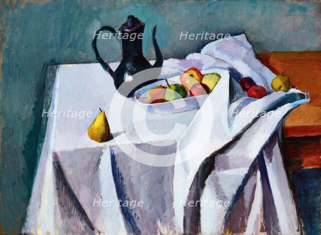 Still life with fruits, 1910.