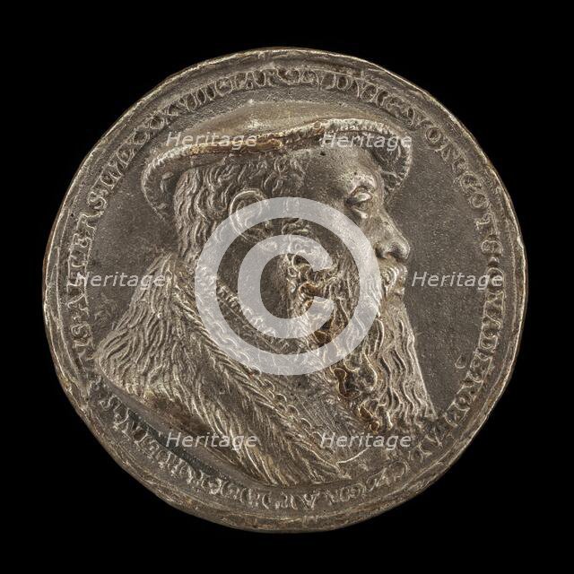 Ludwig X, 1495-1545, Duke of Bavaria 1514 [obverse], 1535. Creator: Matthes Gebel.