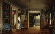 Royal Bedroom of the Lazienki Palace, 1847.