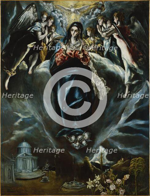 The Immaculate Conception, 1608. Creators: El Greco, Jorge Manuel Theotocopuli.
