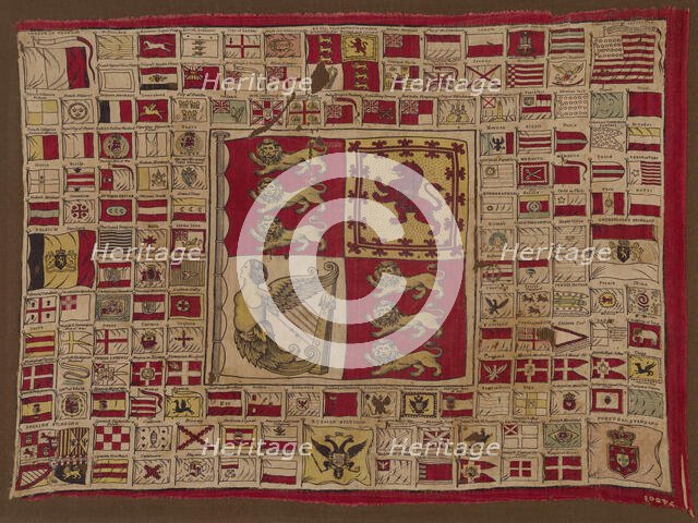 Panel, England, 1840s. Creator: Unknown.