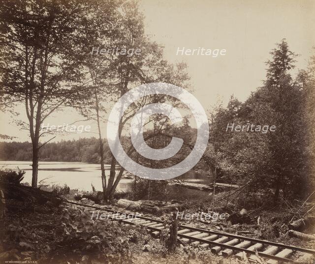 Beechwood Lake, c. 1895. Creator: William H Rau.