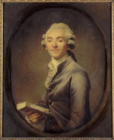 Portrait of Bernard-Germain de Lacépède (1756-1825), naturalist and politician, c1785. Creator: Joseph Ducreux.