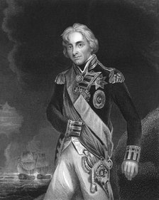 Horatio Nelson, 1st Viscount Nelson, English naval commander, c1798-c1805 (c1857). Artist: J Rogers