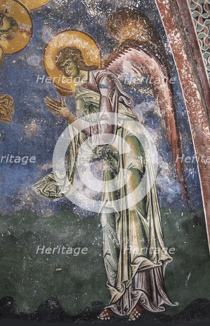 The Archangel Gabriel, 12th century. Creator: Byzantine Master ().